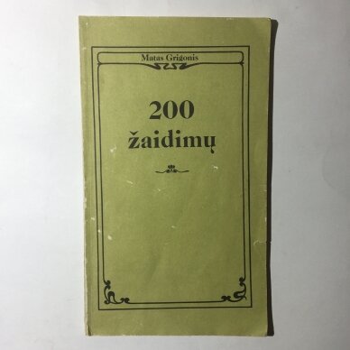 200 žaidimų