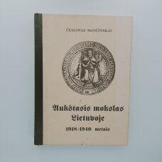 Aukštasis mokslas Lietuvoje 1918-1940 metais