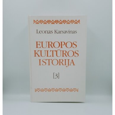 Europos kultūros istorija T. I-IV 4