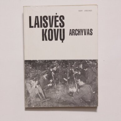 Laisvės kovų archyvas. T. 13