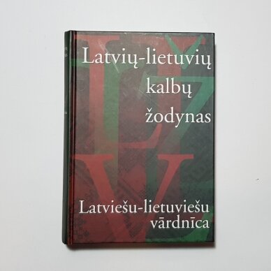 Latvių-lietuvių kalbų žodynas