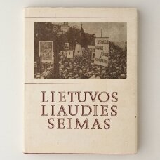 Lietuvos liaudies seimas : Stenogramos ir medžiaga