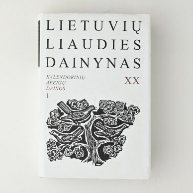 Lietuvių liaudies dainynas, T. XX : Kalendorinių apeigų dainos 1: Advento-Kalėdų dainos