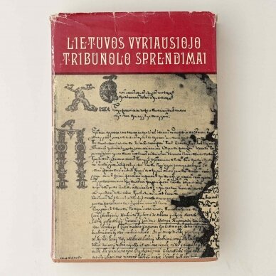 Lietuvos vyriausiojo tribunolo sprendimai, 1583-1655