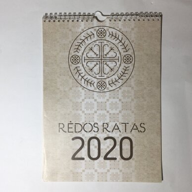 Rėdos ratas 2020 : kalendorius