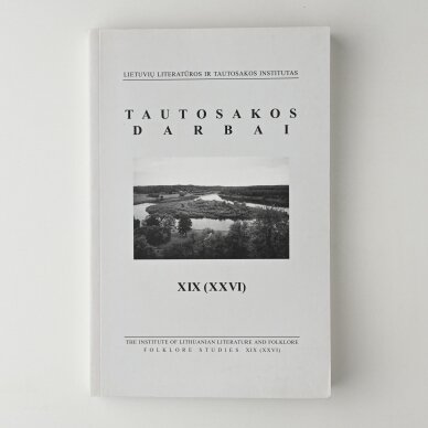 Tautosakos darbai XIX (XXVI)