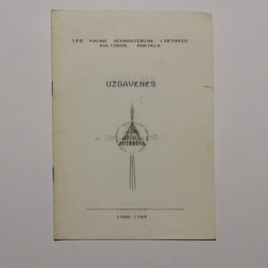 Užgavėnės, 1988-1989