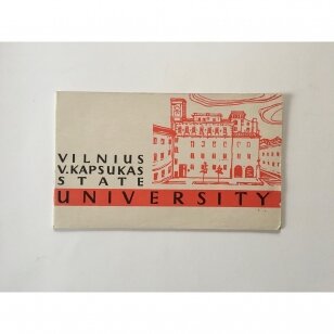 Vilnius V. Kapsukas state university