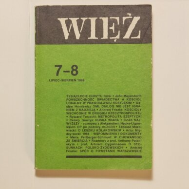 Więź 1988, Nr. 7-8