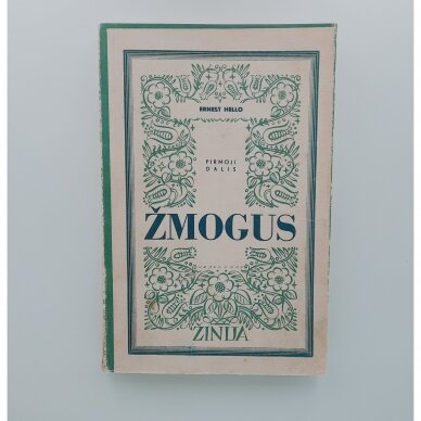 Žmogus : gyvenimas, mokslas, menas D. I